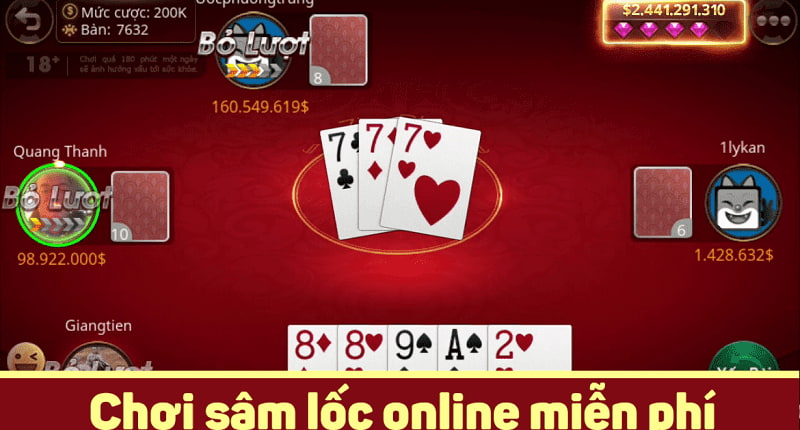 Bài Sâm Lốc Và Phương Pháp Chơi Sâm Thú Vị Dành Cho Bạn 3 Những thuật ngữ cơ bản trong bài sâm lốc