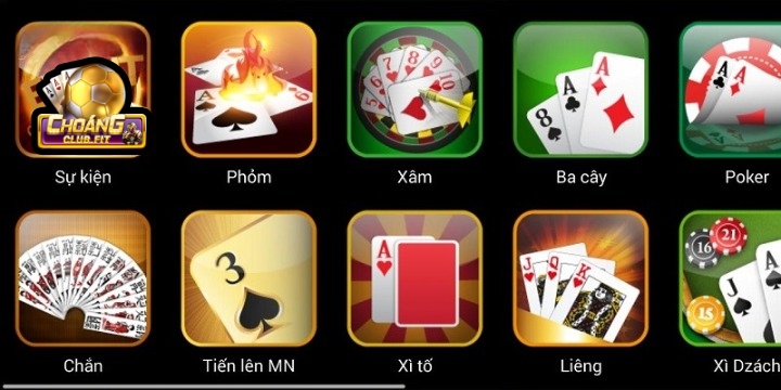 Game Bài Choáng club Trải Nghiệm Chơi Bài Online Đỉnh Cao 3 Nhiều trò chơi hấp dẫn với tỷ lệ cược cao đang chờ bạn khám phá